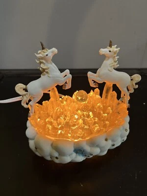 Westland Giftware Figurine #813 Unicorn Crystal Lamp - Pre-Owned in Box - Image 1 of 4