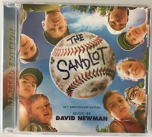 The Sandlot 25th Anniversary Edition CD Score Soundtrack David Newman NEW SEALED