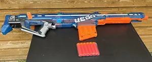 NERF MEGA CENTURION SONIC ICE BLUE BLASTER GUN RIFLE N-STRIKE-ELITE + neue Darts - Bild 1 von 1