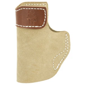 DeSantis Sof-Tuck Inside Pant Holster f/Glock 43 43X Kahr PM9 PM40 Tan Leather - Picture 1 of 2