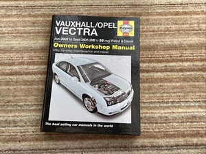 HAYNES MANUAL VAUXHALL VECTRA C H/BACK,SALOON & EST 2002-05 (02-55 REG) P/D - Picture 1 of 7