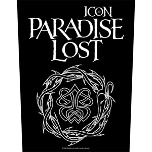 PARADISE LOST ICON 30 29CM X 36CM OFFICIALLY LICENSED PRINTED BACK PATCH - Imagen 1 de 4