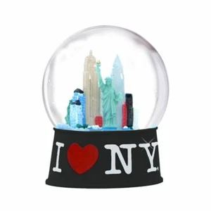 Globo de nieve I Love NY 3,5 pulgadas - Imagen 1 de 5