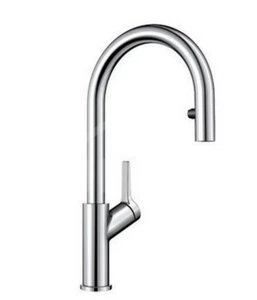 Grifo de cocina extraíble cromado Blanco Urbena 403729 - Imagen 1 de 1