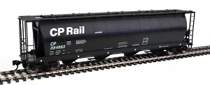 HO Scale - WALTHERS 910-7841 CANADIAN PACIFIC 59' Cylindrical Hopper Car - Picture 1 of 4