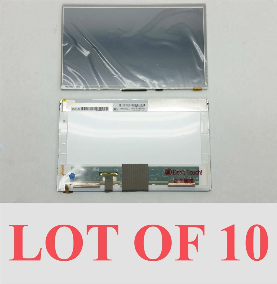 LG 6091L-1413A LP101WH1 TL P1 10.1" LED LCD Display 1366X768 WXGA Lot 10 New - Image 1 of 4