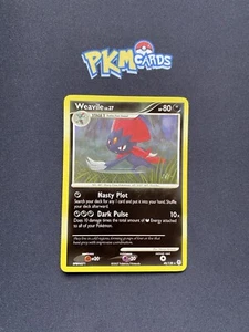 Pokémon TCG Weavile Diamond & Pearl 40/130 Reverse Holo Rare LP. - Picture 1 of 3