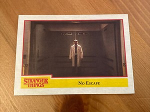 2018 Topps Stranger Things Season 1 Card #1 No Escape