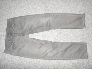 LEVIS 504 MENS 34/32 DARK GRAY STRETCH FABRIC STRAIGHT LEG JEANS K5 - Picture 1 of 5