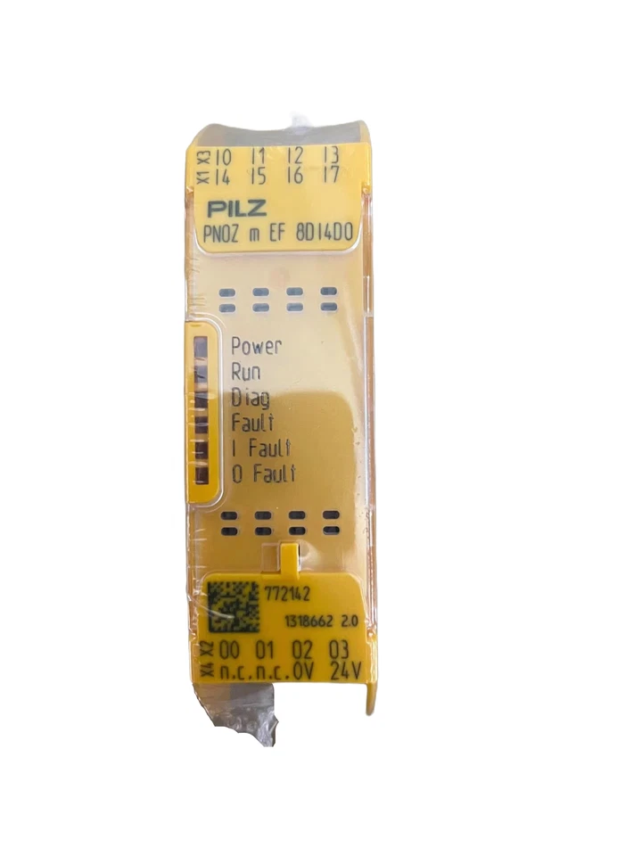 1pc PILZ PNOZ M EF 8DI4DO 772142 New Input Output Module - Image 1 of 1