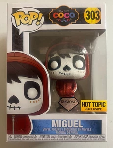 Funko Pop! Disney Coco Miguel Diamond #303 Hot Topic Exclusive Vinyl Figure - Picture 1 of 2