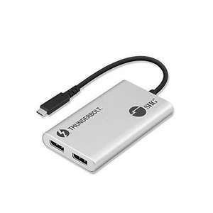 Startech TB32DP14 THUNDERBOLT 3 TO DUAL DISPLAY PORT ADAPTER TB3 TO DP CONVERTER - Picture 1 of 1