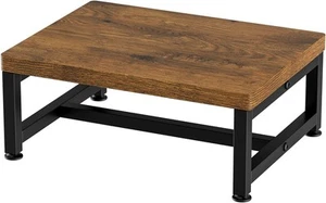 Wooden Step Stools for Adults Kids, 2 Step Stool, Heavy Duty Wood Bedside Steppi - Picture 1 of 11