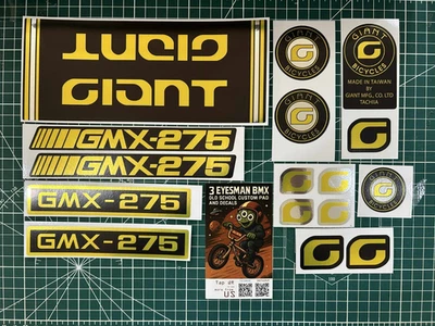 Giant bmx bikes stickers decals - Image 1 of 4