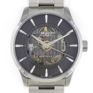 Reloj MIDO Multifort Skeleton Vertigo M038.436.11.061.00 Guilloche SS Automático - Imagen 1 de 9