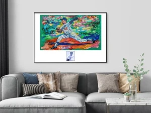 Sandy Koufax SIGNIERT von Koufax Echtheitszertifikat Giclée 32" Höhe x 28" Breite war 1.995 $ jetzt 595 $ - Bild 1 von 16