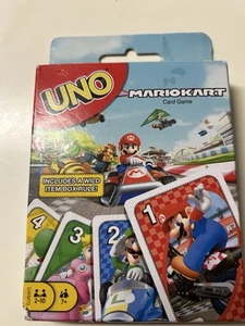 Mattel UNO MarioKart Kartenspiel NEU - Bild 1 von 4