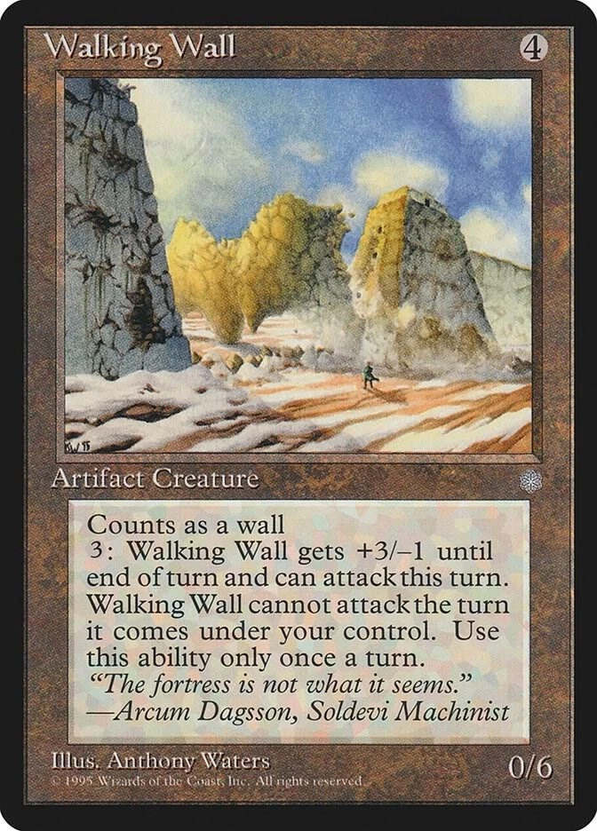 Walking Wall LP Ice Age MTG - Image 1 of 1