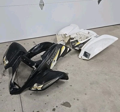 01-05 Yamaha Raptor 660 OEM Plástico Guardabarros Parrilla Delantera Trasera 660R Foto 1 de 4