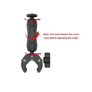 Adjustable Clamp Portable Bracket Outdoor Installation Sturdy Aluminum Alloy - Afbeelding 1 van 10