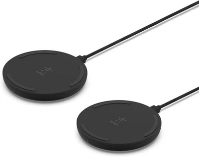 Belkin Quick Charge Wireless Charging Pad - 10W Qi-Certified Charger Pad for - Image 1 of 4
