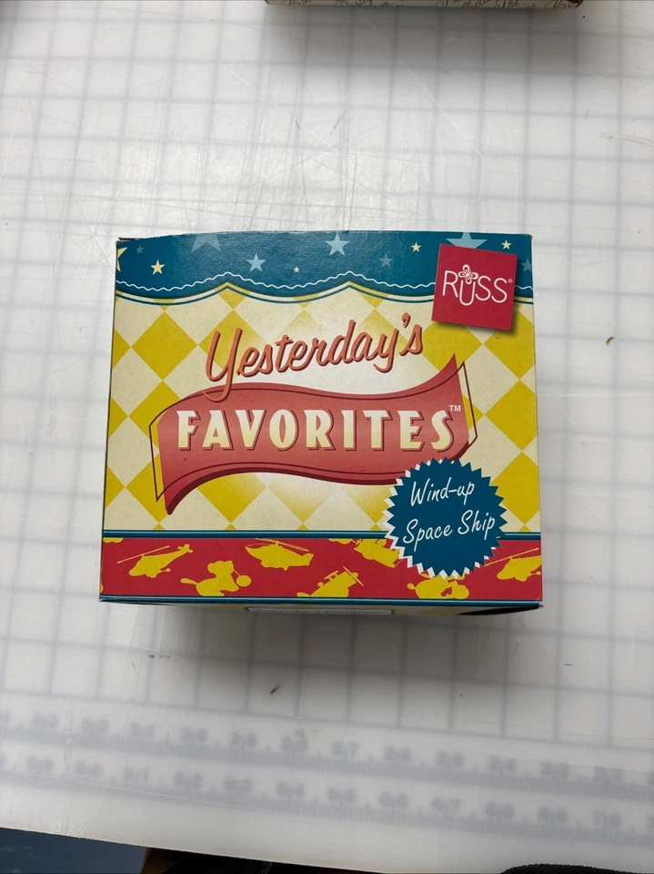 Russ Yesterdays Favoritos Wind Up Nave Espacial Juguete De Colección Foto 1 de 1