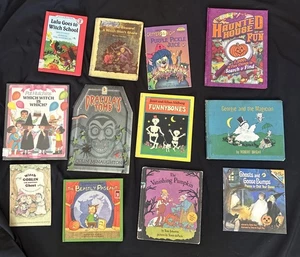 Rarität & Vintage Halloween Bilderbuch Menge 12 Georgie Pickle DeLage SCHNELLER VERSAND - Bild 1 von 21