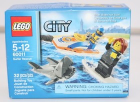 LEGO CITY Coast Guard - Surfer Rescue - Set 60011 - - NEW - - 