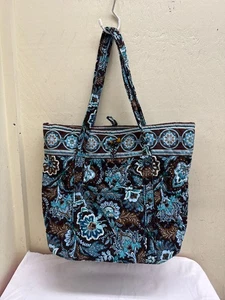 Vera Bradley Tasche blau & braun - Bild 1 von 6
