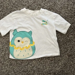 Puma Squishmallow Kids 6 XS Tee Shirt White  - Picture 1 of 6