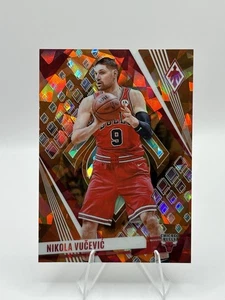 2023-24 Panini Phoenix Nikola Vucevic Orange Ice #/249 Chicago Bulls #62 SP - Imagen 1 de 10