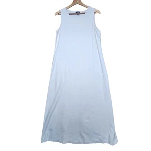 Eileen Fisher cremefarbenes ärmelloses Maxikleid im Tanktop-Stil Größe Small - Bild 1 von 4