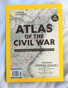 National Geographic Magazine Special Issue 46 Atlas Of The Civil War 39 Maps - Imagen 1 de 1