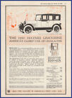 Vintage 1919 For 1920 HAYNES Limousine Motor Car Automobile Ephemera Print Ad