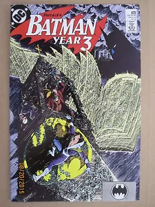 DC COMICS BATMAN 1989 #439 AÑO 3 PARTE 4 DE 4 - Imagen 1 de 9