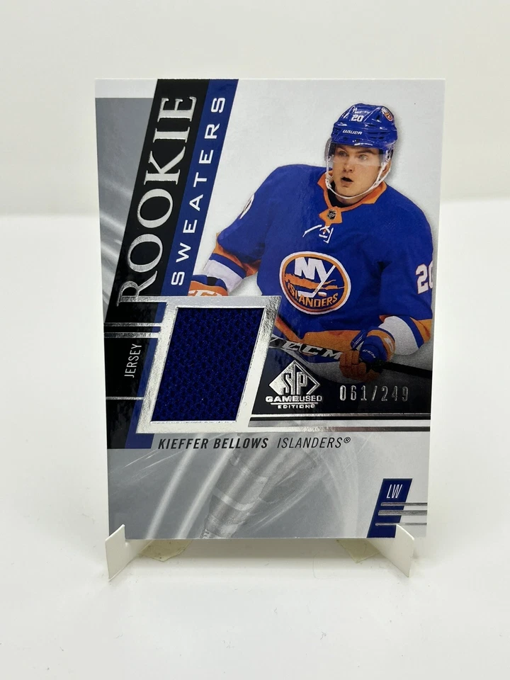 2020-21 Upper Deck SP Game Used Sweaters /249 Kieffer Bellows #RS-KB Rookie RC - Image 1 of 2