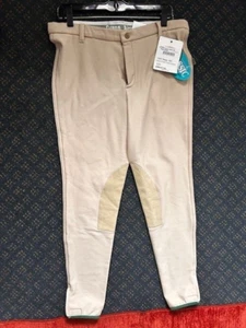 DEVON AIRE Damen * REITHOSE * Gr. 32 R beige * NEU Fleece gefüttert - Bild 1 von 3