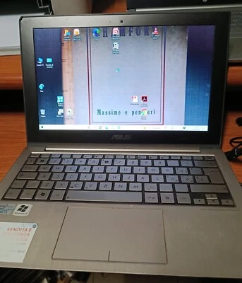 ASUS ZENBOOK UX21E Notebook 13.3" i5 Ram 4 Gb  del 2012  con Borsa Originale - Immagine 1 di 4