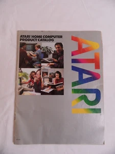 Catálogo de productos para computadoras domésticas Atari 1982 raro - Imagen 1 de 5