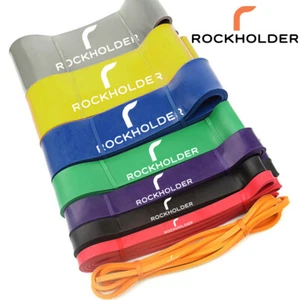 Resistance Bands Exercise Loop Crossfit Strength Weight Training Pull Up Band UK - Picture 1 of 24