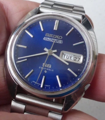 Seiko 5ACTUS SS, Vintage Gts Watch, 6106-7003, 1971, Stunning, O/hauled, G/teed, - Image 1 of 4