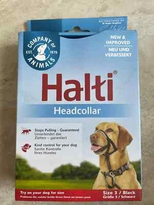 Halti Hundegeschirr Kopfhalsband - Größe 3, schwarz - Bild 1 von 3