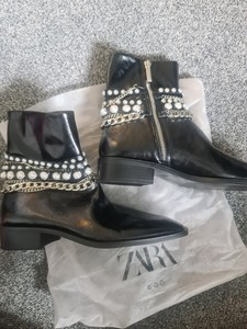 Las mejores ofertas en Botas de piel sintética Zara para De mujer | eBay