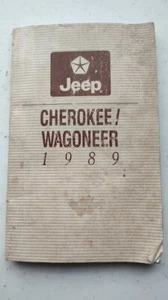 Jeep Cherokee XJ 1989 manual del propietario - Imagen 1 de 2
