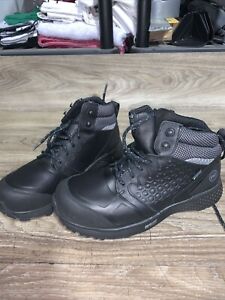 Timberland PRO WoMen's Reaxion Athletic Hiker Wateproof Composite 8 Black Gray