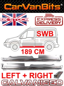PANEL EXTERIOR ÓXIDO PARA FORD TRANSIT CONNECT SWB 02-14 2 PUERTAS CUERPO DE REPARACIÓN UMBRAL COMPLETO - Imagen 1 de 11