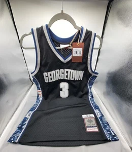 Men Size Medium Allen Iverson Georgetown Hoyas Swingman Jersey Mitchell & Ness - Picture 1 of 12