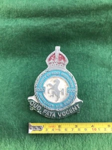 Rare Metal County of Kent Squadron 500 Auxiliary Air Force Car Badge/Emblem - Picture 1 of 7