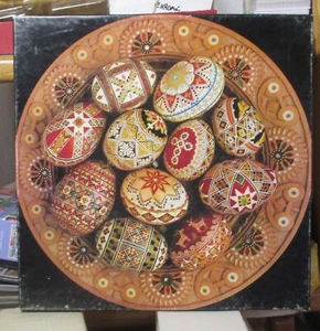 ARTE POPOLARE UCRAINA - Completo - SPRINGBOK ROUND PUZZLE VINTAGE - Foto 1 di 3