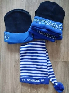 7x Strickmütze m. Umschlag  Attace Schalke  04   Fussball  + 1 - Bild 1 von 5
